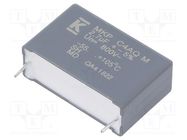 Capacitor: polypropylene; DC-Link; 2.7uF; ESR: 18.3mΩ; THT; ±5% KEMET