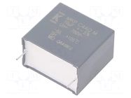 Capacitor: polypropylene; DC-Link; 10uF; 700VDC; 11.7A; THT; C4AQ KEMET