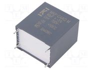 Capacitor: polypropylene; DC-Link; 40uF; ESR: 2.8mΩ; THT; ±5%; 24.9A KEMET