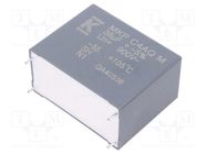 Capacitor: polypropylene; DC-Link; 36uF; ESR: 4.8mΩ; THT; ±5%; 21.2A KEMET