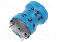 Inductor: ferrite; 22uH; 6.8A; 30mΩ; ±20% KEMET