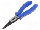 Pliers; straight,universal; two-component handle grips; 200mm KING TONY