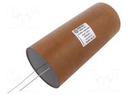 Capacitor: aluminum-polypropylene-paper; 10uF; 600VDC; ±5%; THT MIFLEX