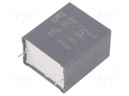 Capacitor: polypropylene; DC-Link; 5uF; THT; ESR: 8mΩ; C4AQ; ±5% KEMET