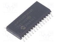 IC: dsPIC microcontroller; 256kB; 32kBSRAM; SO28; DSPIC; 1.27mm 