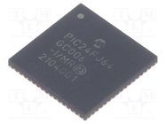 IC: PIC microcontroller; 64kB; 32MHz; SMD; QFN64; PIC24; 8kBSRAM MICROCHIP TECHNOLOGY