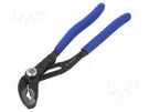 Pliers; for pipe gripping,adjustable; 200mm; with button KING TONY