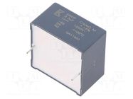 Capacitor: polypropylene; DC-Link; 3.3uF; THT; ESR: 10.5mΩ; C4AQ KEMET