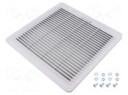 Filter; IP54; grey (bright); 224x224mm FINDER