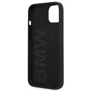 BMW Silicone Signature Case for iPhone 13 - Black, BMW