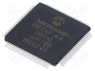 IC: PIC microcontroller; 64kB; 32MHz; SMD; TQFP100; PIC24; 16kBSRAM MICROCHIP TECHNOLOGY