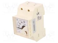 Voltmeter; for DIN rail mounting; 0÷400V; Class: 1.5; True RMS LUMEL