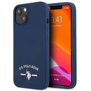 US Polo USHCP13SSFGV iPhone 13 mini 5,4" granatowy/navy Silicone Collection, U.S. Polo Assn.