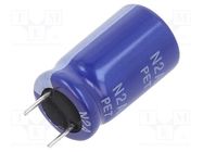 Capacitor: electrolytic; THT; 33uF; 200VDC; Ø10x16mm; ±20%; 2000h SAMWHA