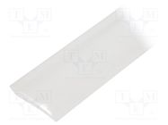 Heat shrink sleeve; glueless; 2: 1; 50.8mm; L: 1m; transparent TASKER