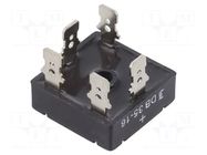 Bridge rectifier: three-phase; Urmax: 1.6kV; If: 35A; Ifsm: 450A DIOTEC SEMICONDUCTOR