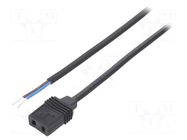 Wire: for fan supplying; Plug: straight; 1.6m EBM-PAPST