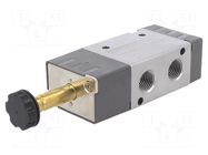 Electromagnetic valve; 1.5÷8bar; 3/2 NC; Thread: G 1/4"; C: 35mm PNEUMAT