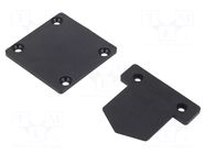 Holder; black; CLIPS; 64x49x3mm SUPERTRONIC