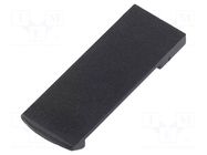 Holder; black; CLIPS; 39x14x3mm SUPERTRONIC