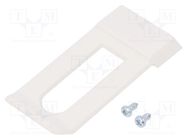 Clip; white; Series: CLIPS; 60x20x6mm SUPERTRONIC
