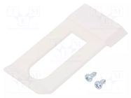 Holder; white; CLIPS; 60x20x6mm SUPERTRONIC