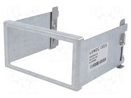 Adapter for DIN rail; Dim: 92x45mm; Rail: TS35 LUMEL