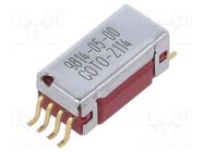 Relay: reed switch; SPST-NO; Ucoil: 5VDC; 0.5A; max.100VDC; 3W; SMT COTO TECHNOLOGY