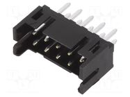 Connector: PCB-cable/PCB; socket; male; PIN: 10; SignalBee; THT HIROSE