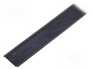 Hole and edge shield; EPDM; L: 10m; black; H: 16mm; W: 9mm RST ROZTOCZE