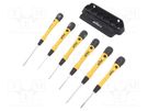 Kit: screwdrivers; precision; Torx®; ESD; PicoFinish® ESD; 6pcs. WIHA