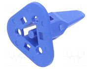Secondary lock; female; PIN: 3; blue; DT; Polarisation: 1939 DEUTSCH