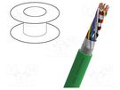 Wire: test lead cable; MOTIONLINE® PREMIUM; 4x2x0.18mm2; green NEXANS