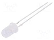 LED; yellow/yellow green; 5mm; 45°; Front: convex; No.of term: 2 NTE Electronics