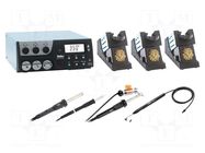 Station: service; 360W; 50÷550°C; 230VAC; 0÷15l/min; Ch: 3 WELLER
