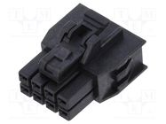 Connector: wire-board; Nano-Fit; PIN: 8; -40÷105°C; UL94V-0; plug MOLEX