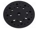 Bracking pad; 125mm; SX E 3125; with multi-perforation METABO