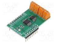 Click board; prototype board; Comp: MAX3221,MAX399; 3.3VDC,5VDC MIKROE
