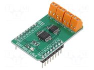 Click board; prototype board; Comp: MAX3221,MAX399; 3.3VDC,5VDC MIKROE