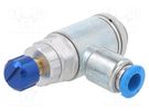 Throttle-check valve; 0.2÷10bar; NBR rubber; 400l/min; 6mm; GRLA FESTO