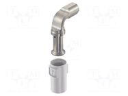 Contact; female; copper alloy; silver plated; 50mm2; crimped; 200A HARTING
