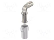 Contact; female; copper alloy; silver plated; 35mm2; crimped; 200A HARTING