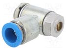 Throttle-check valve; 0.2÷10bar; zinc casting chrome; 480l/min FESTO