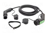 Cable: eMobility; 480V; 11kW; IP55; three-phase; Type 2,both sides GREEN CELL