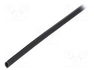 Insulating tube; fiberglass; black; -20÷155°C; Øint: 3mm SYNFLEX