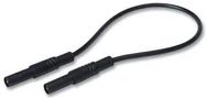 TEST LEAD, BLK, 500MM, 1KV, 32A