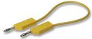 TEST LEAD, YELLOW, 1M, 60V, 16A