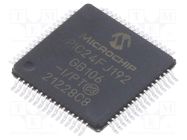 IC: PIC microcontroller; 192kB; 32MHz; SMD; TQFP64; PIC24; 16kBSRAM 