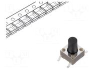 Microswitch TACT; SPST-NO; Pos: 2; 0.05A/12VDC; SMT; none; 1.57N E-SWITCH