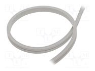NEON LED tape; white warm; LED/m: 120; 6mm; IP65; 8W/m; CRImin: 80 WISVA OPTOELECTRONICS